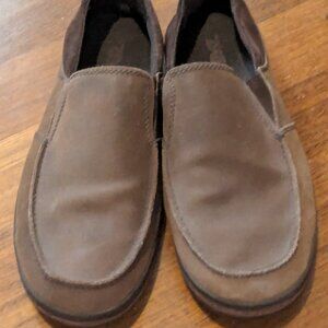 Teva Men's Clifton Creek (1001982) Loafer Size 12 Brown Leather-Good Condition